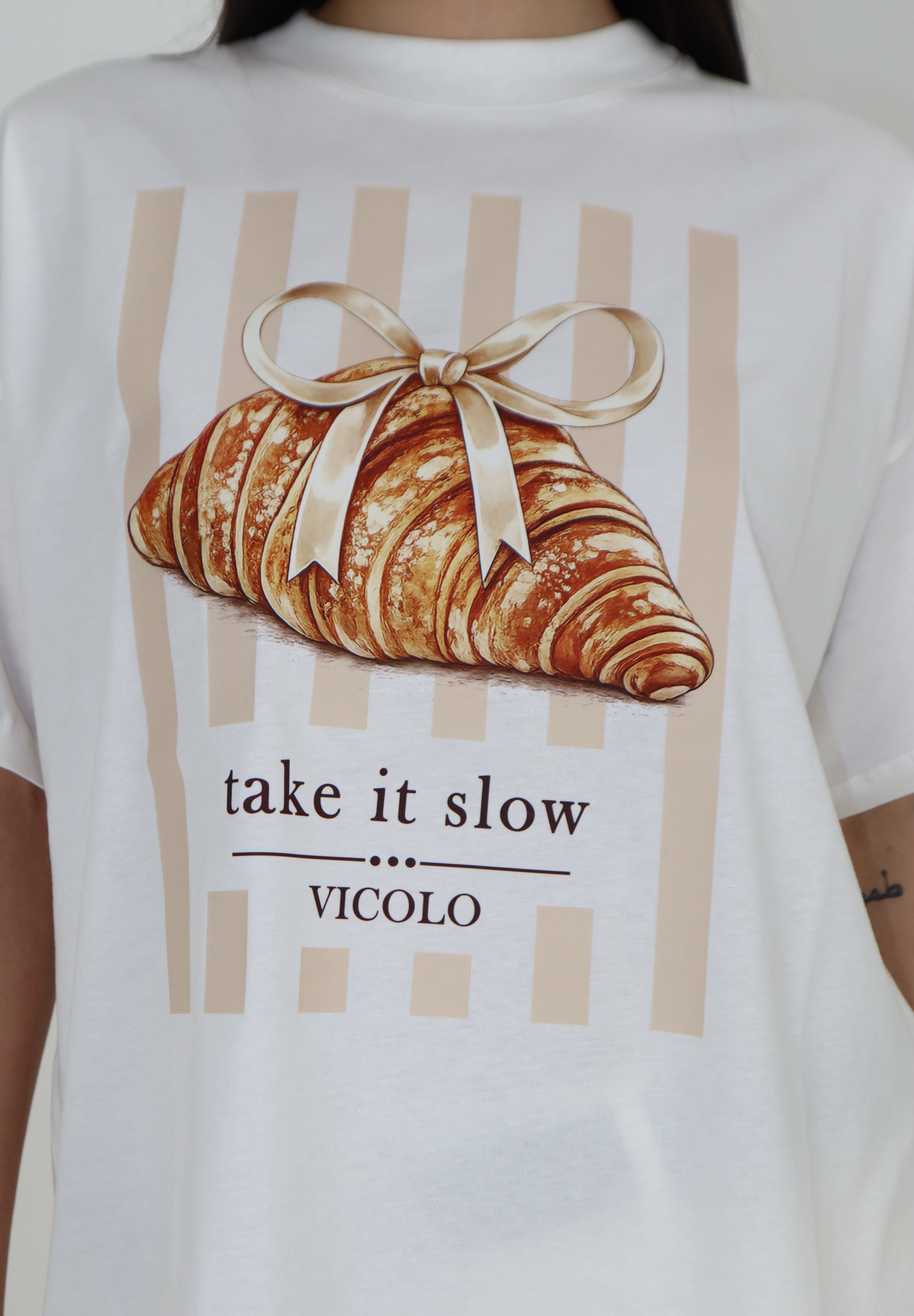 T-SHIRT CROISSANT