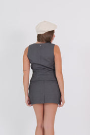 MINI SKIRT RIO GRAY