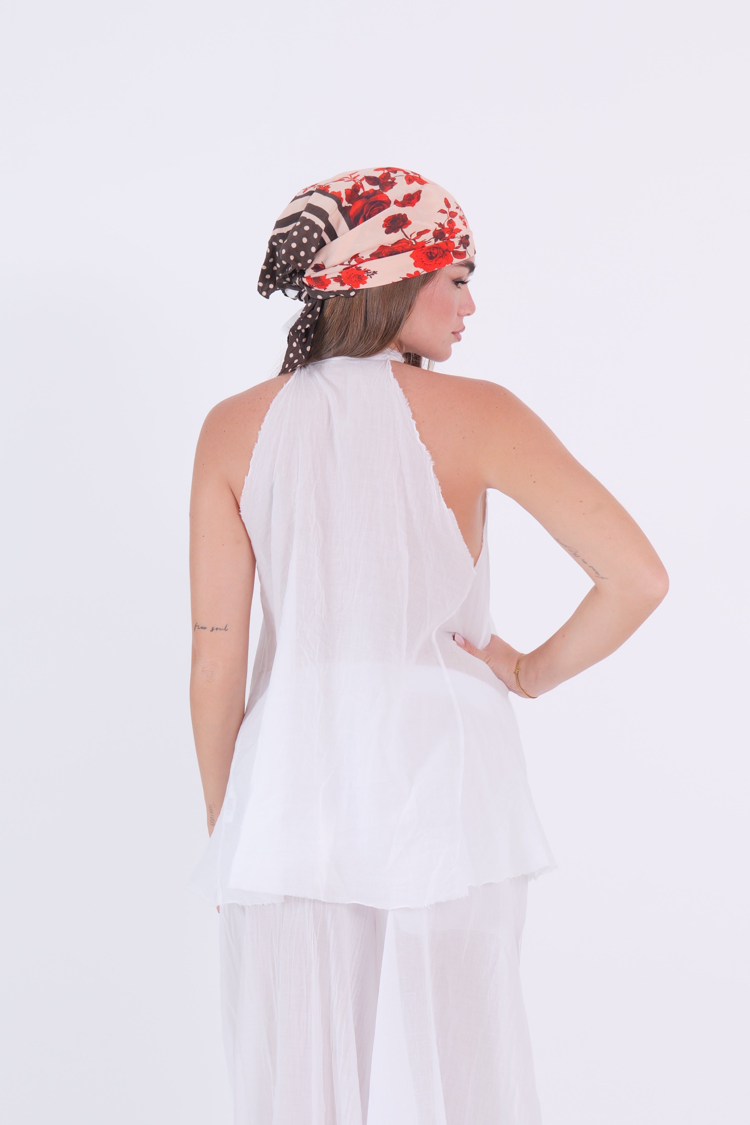 TOP CAMICIA BIANCO
