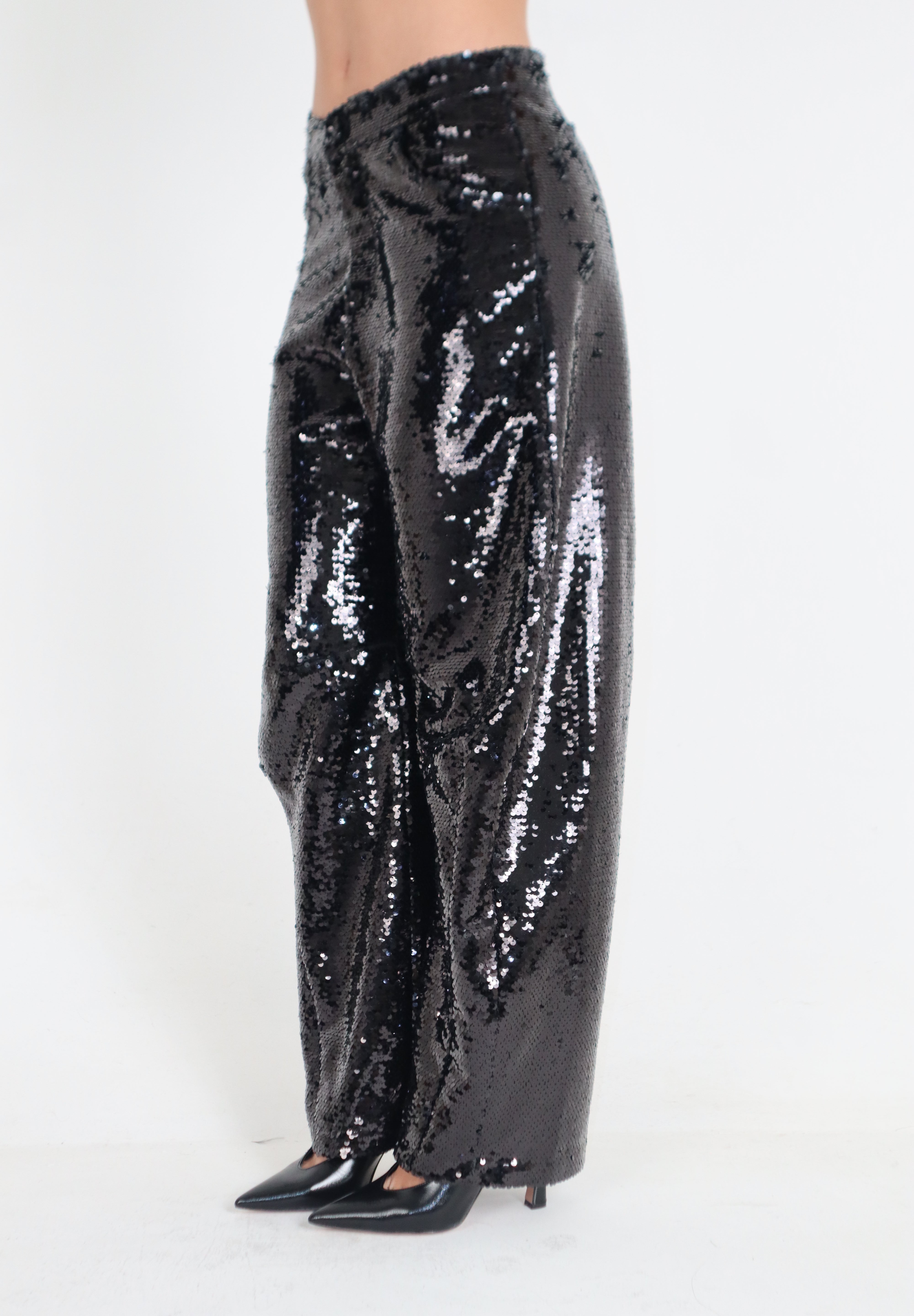 PANTALONE BALLON IN PAILLETTES