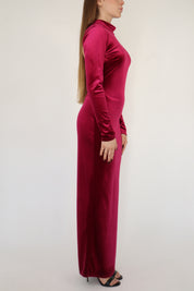 LONG DRESS VELVET OBLÓ