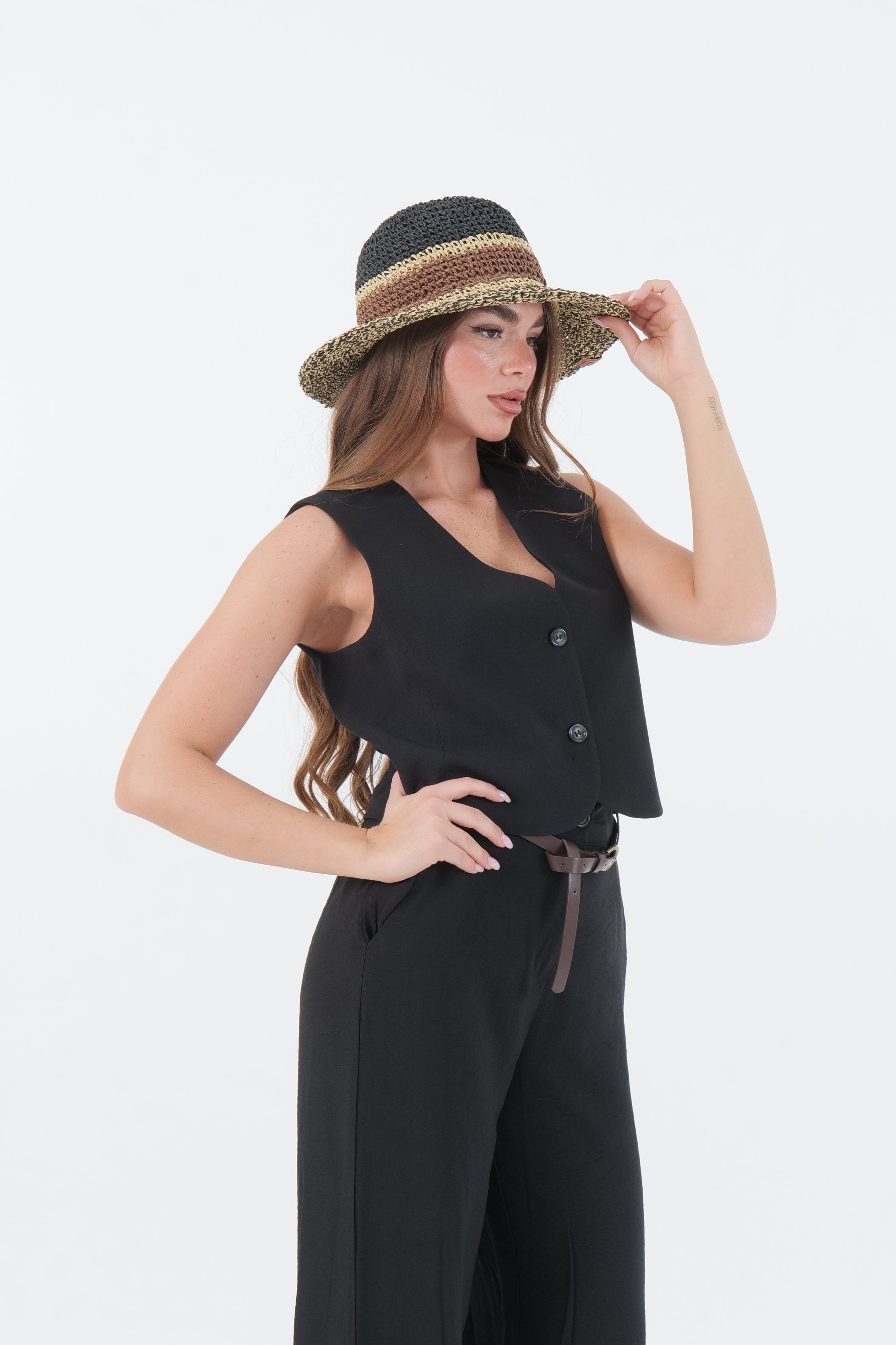 GILET BLACK LIA