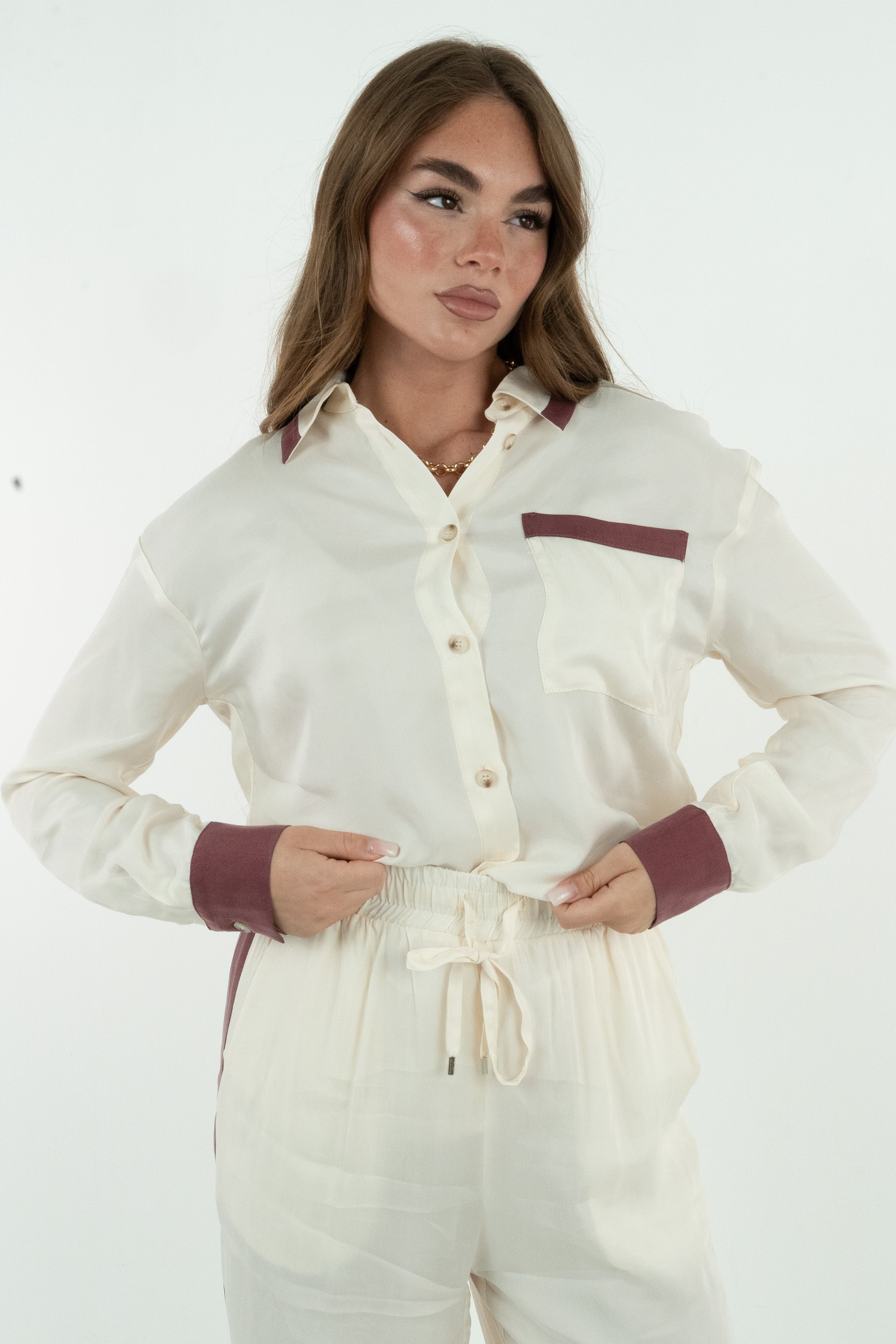CAMICIA JESS WINE