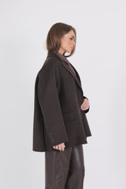 CAPPOTTO CORTO CLASSIC MORO