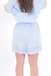 SHORT PAILLETTES CELESTE