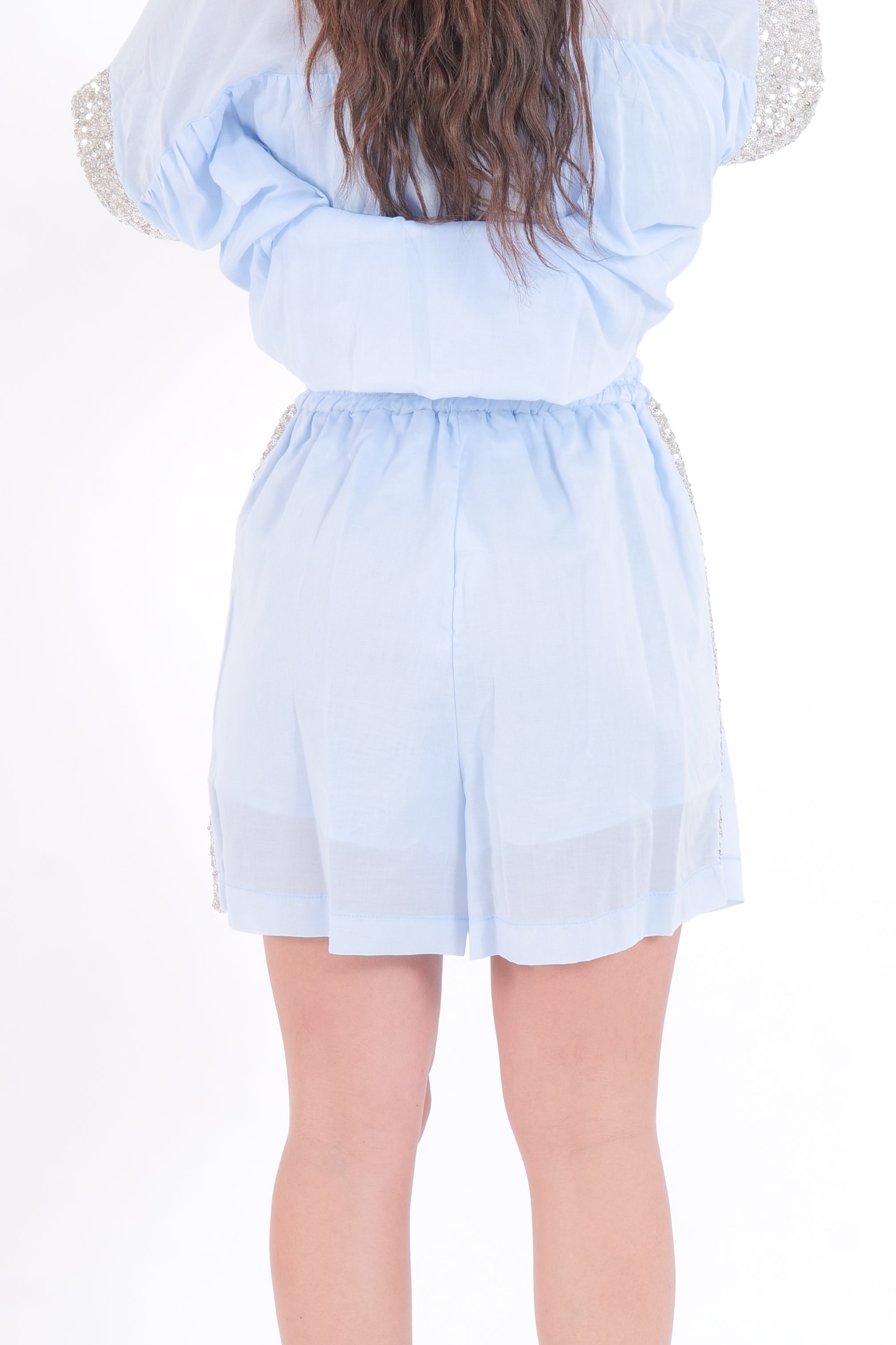 SHORT PAILLETTES CELESTE