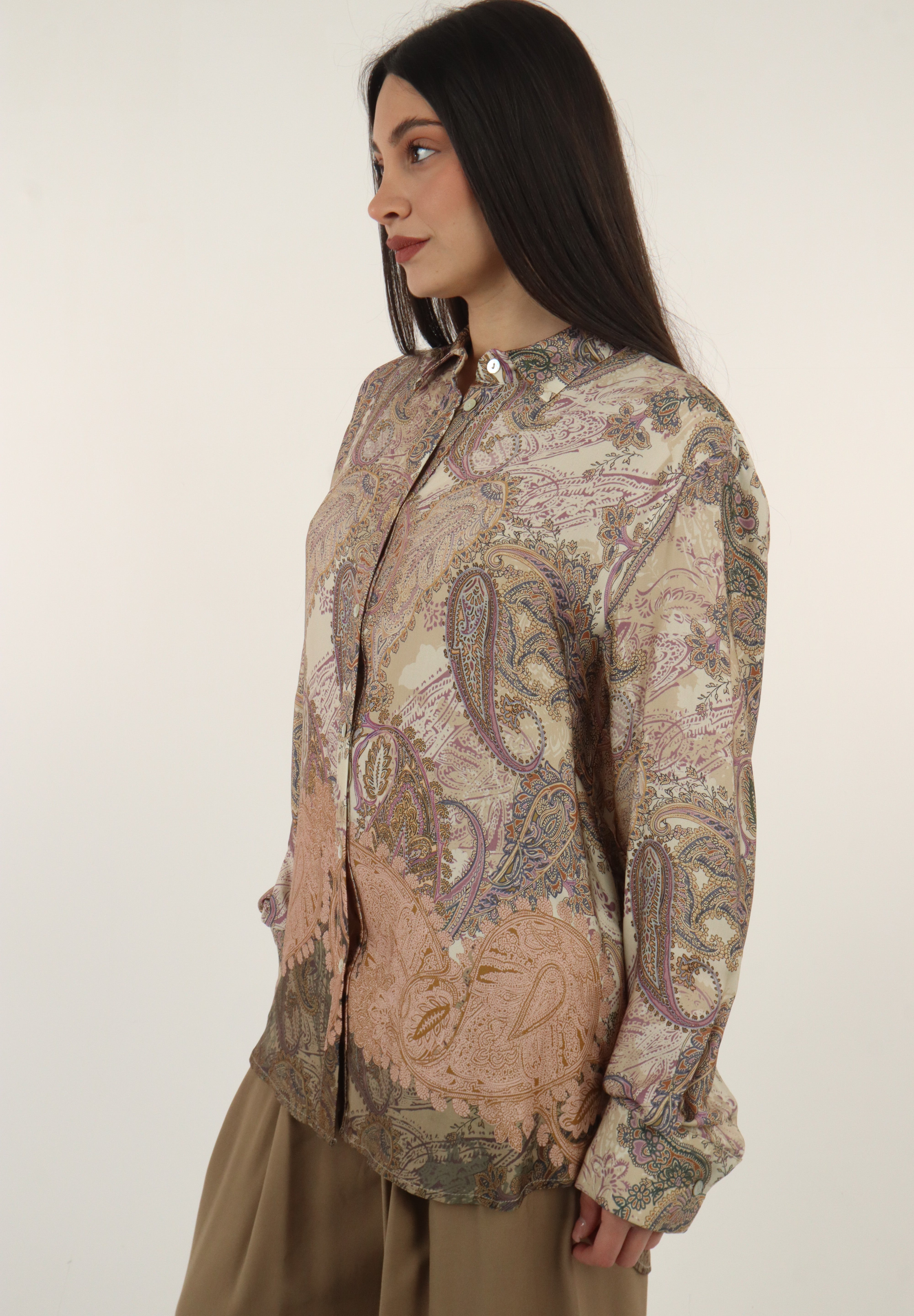 CAMICIA CACHEMIRE OVER