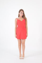 MINI DRESS ANA ROSSO