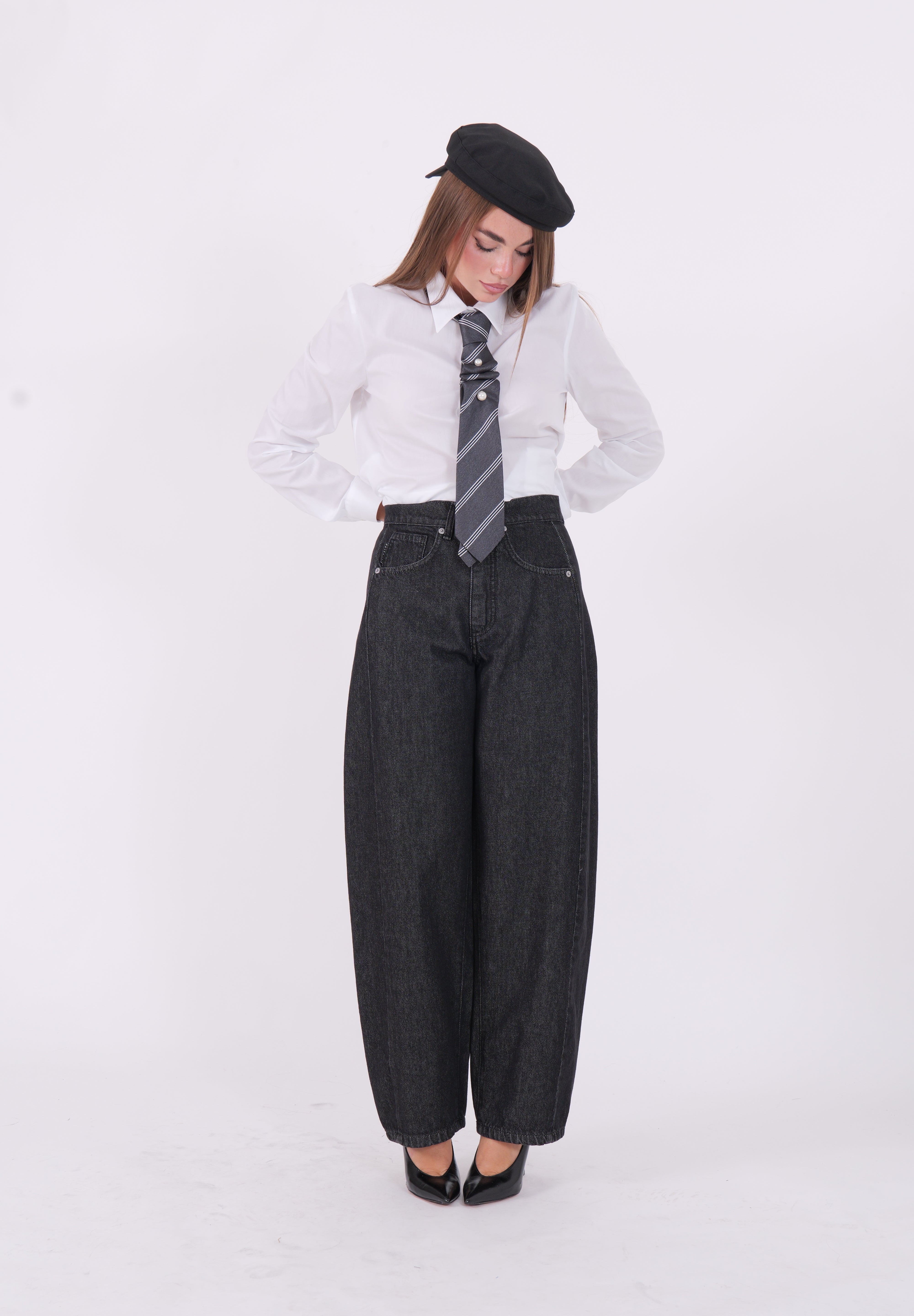 JEANS LUCY DENIM NERO