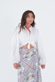 CAMICIA MUSSOLA BIANCA