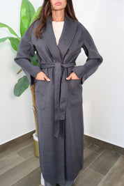 LONG COAT WITH BELT