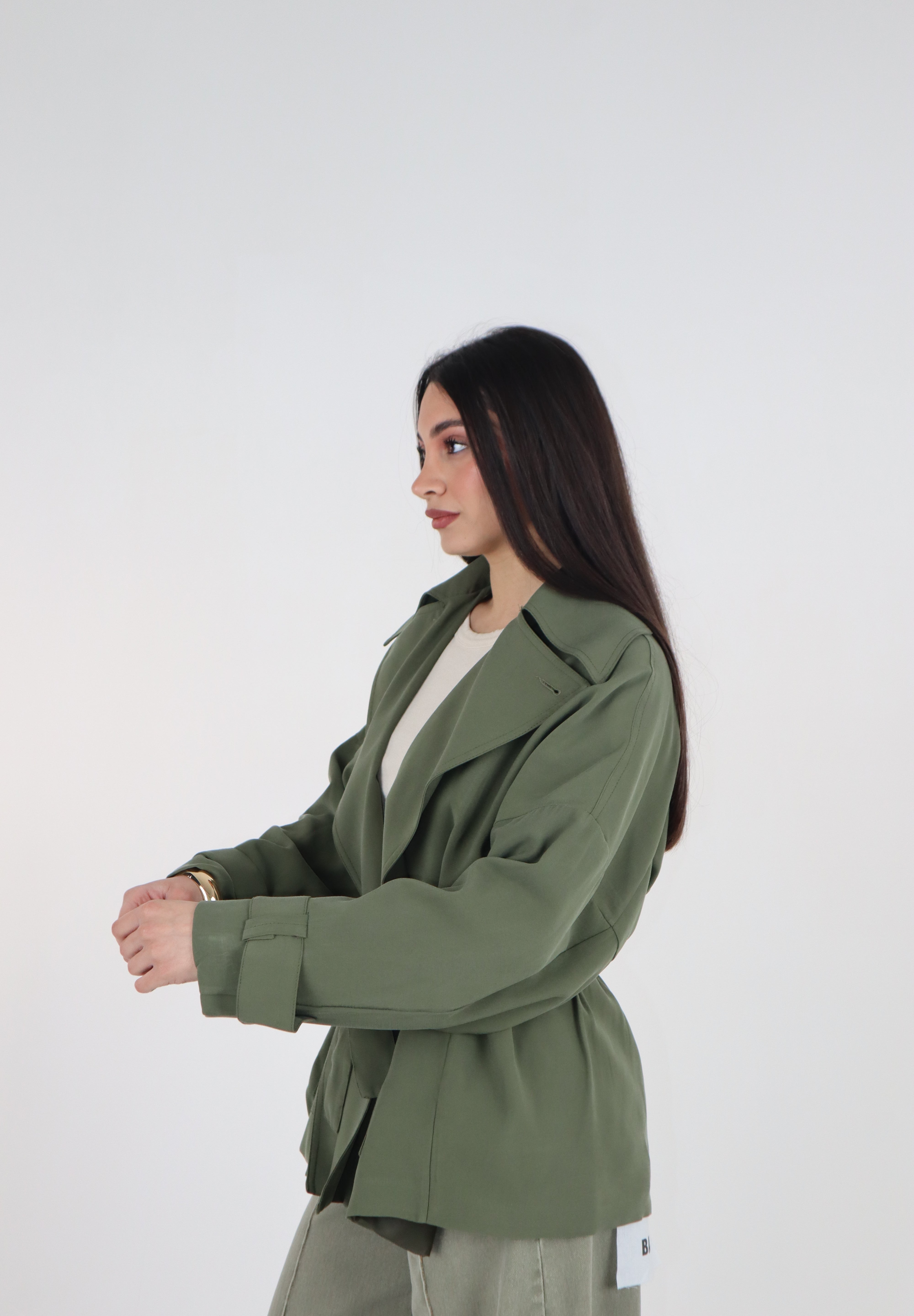 TRENCH NALY VERDE