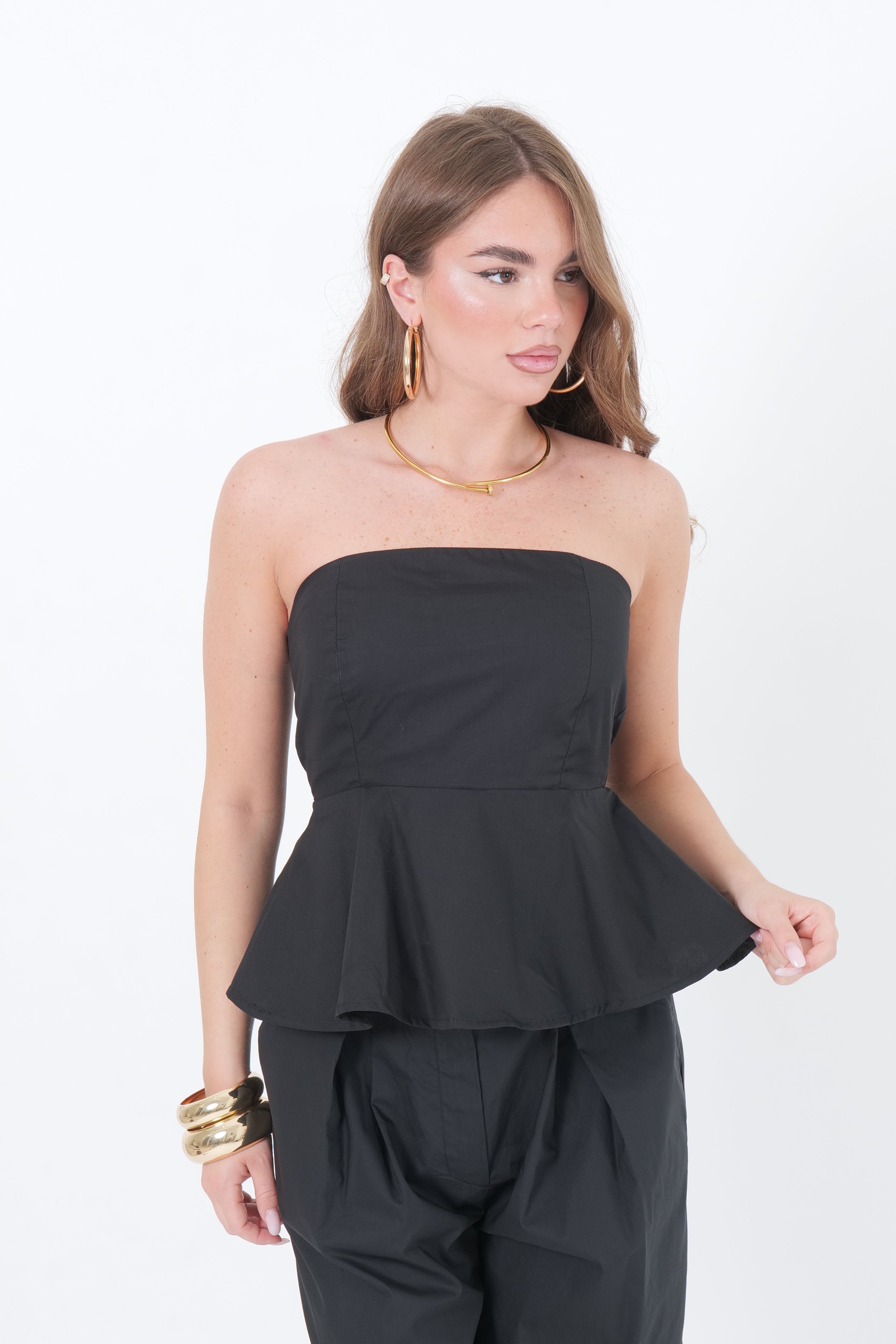 TOP FASCIA NERO