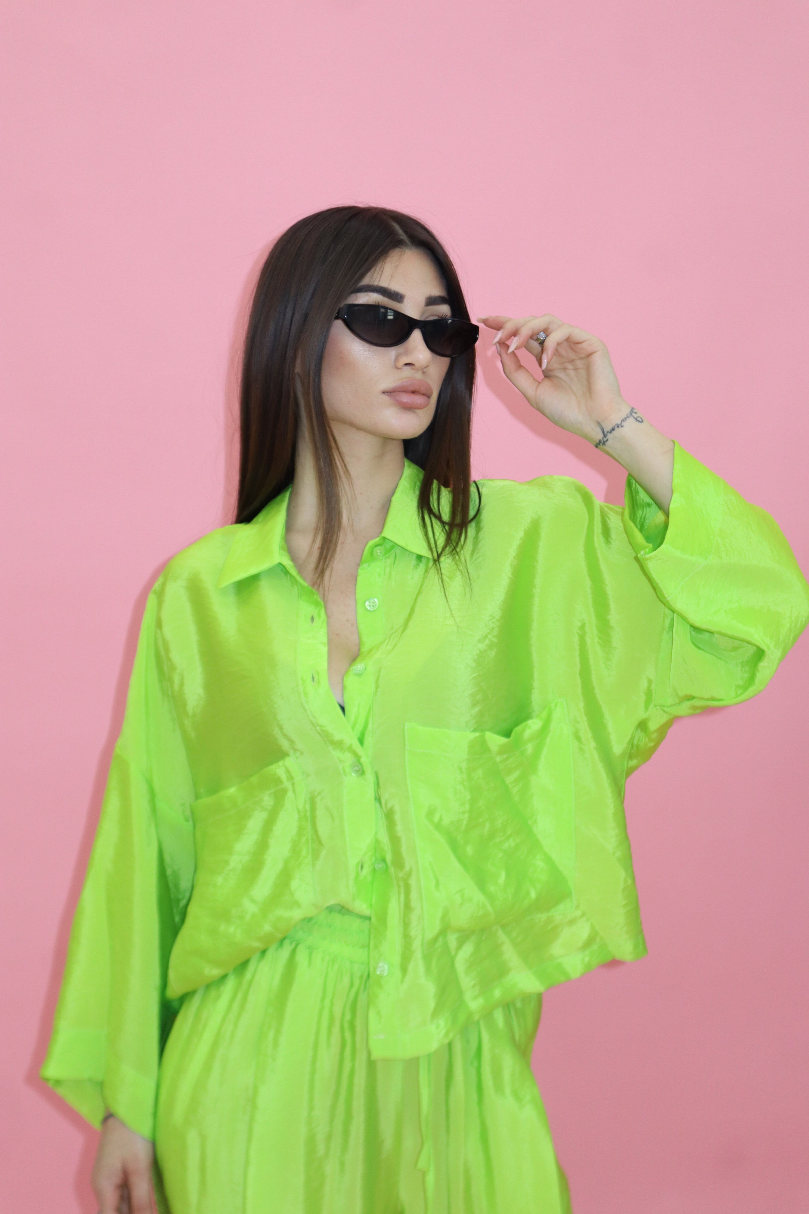 CAMICIA LIME