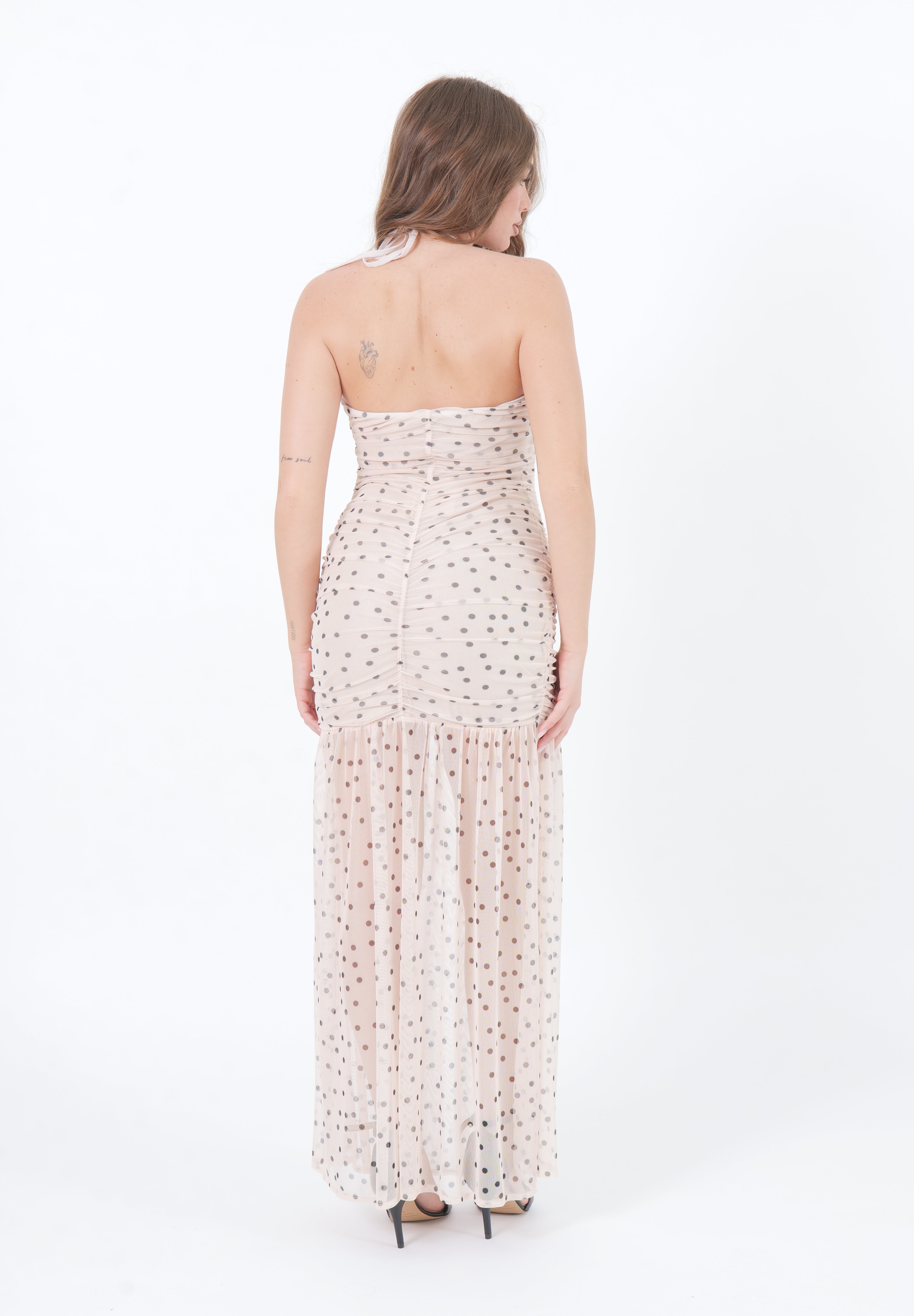 ABITO TULLE POIS