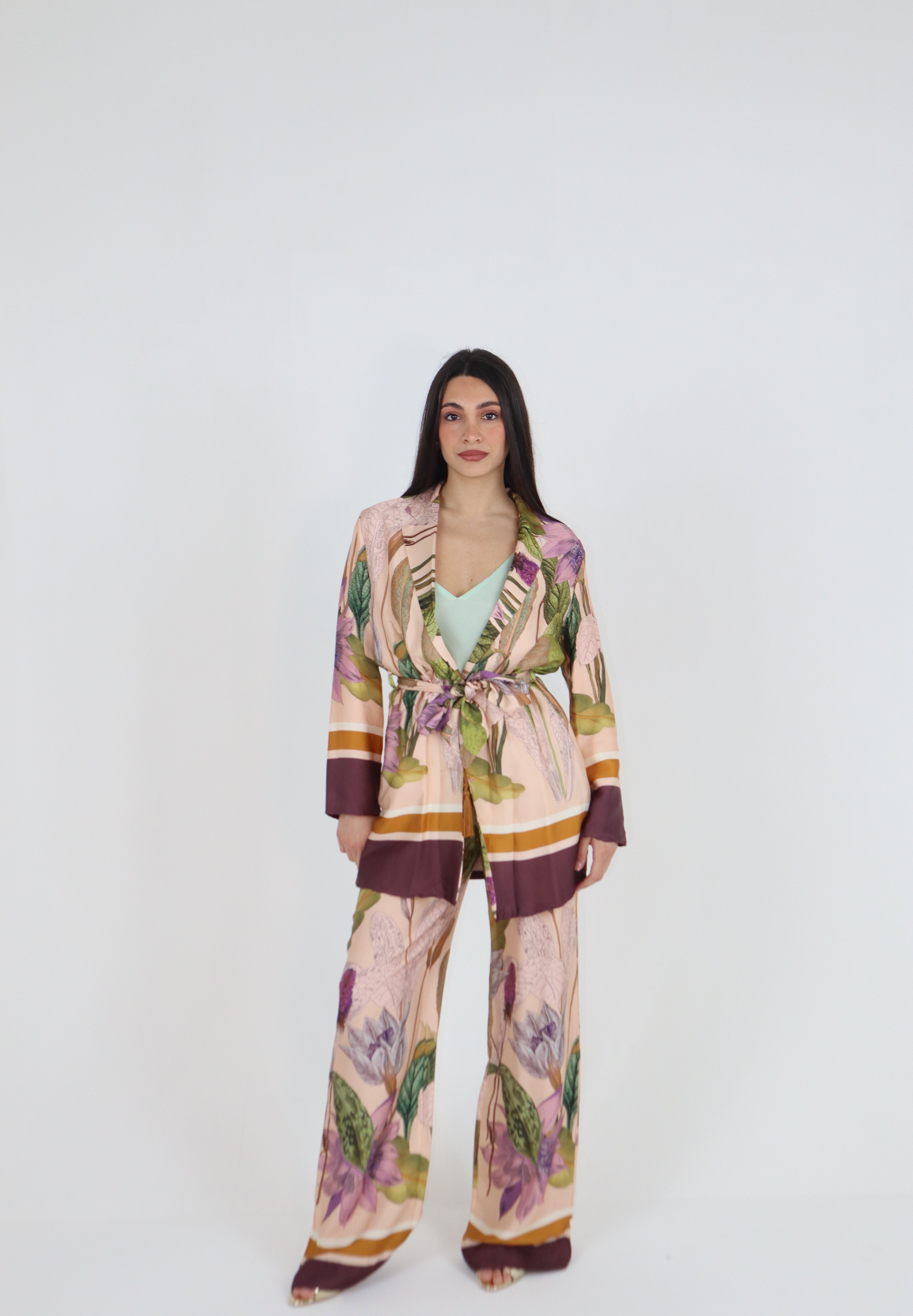 PANTALONE FLOREALE