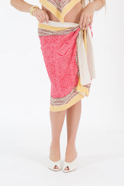 GONNA CORTA PAREO FOULARD AMARENA