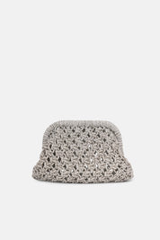 POCHETTE KAIRA ARGENTO