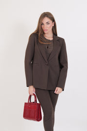 BLAZER MONOPETTO MORO