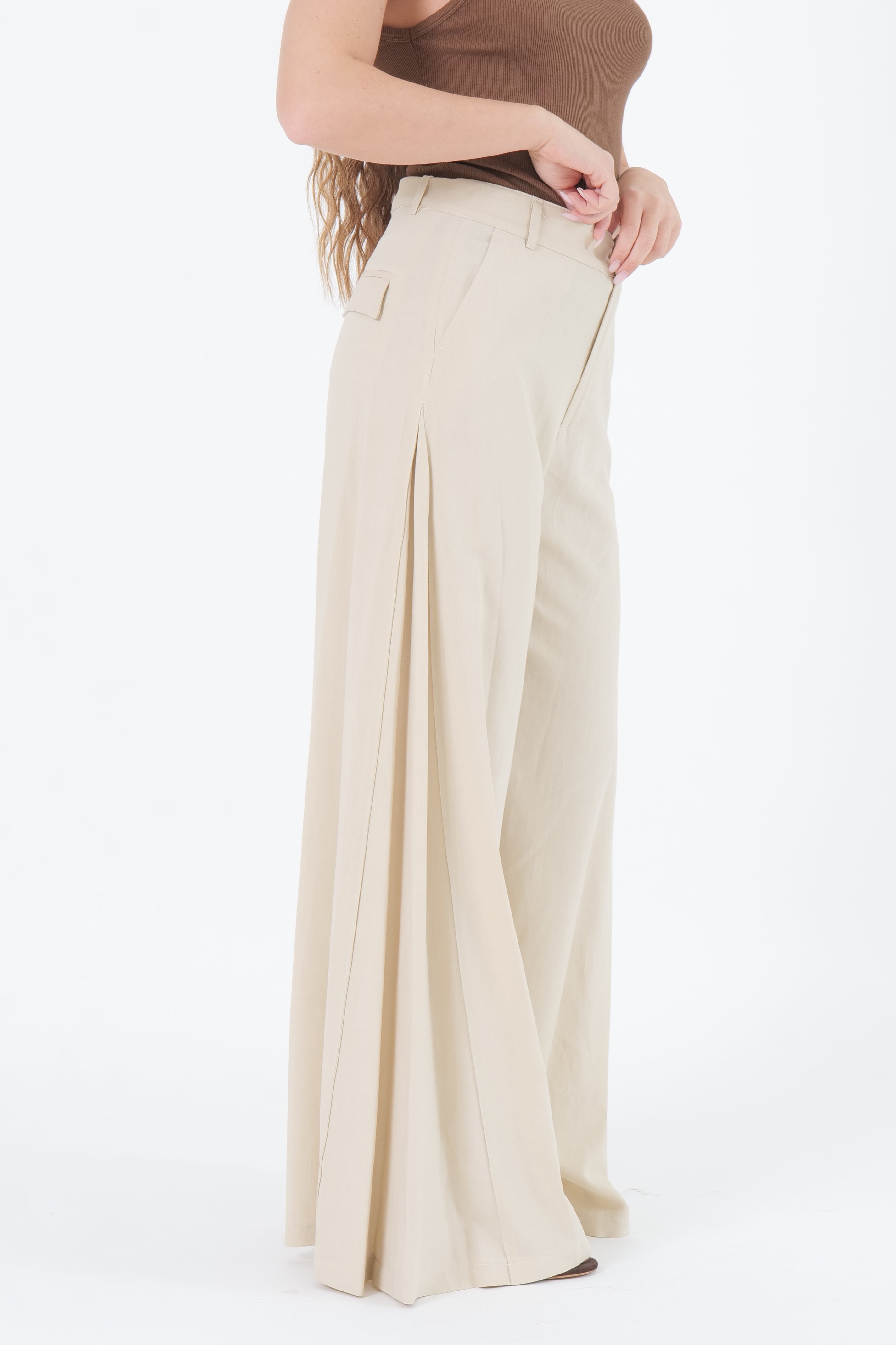 PANTALONE AMALFI BEIGE