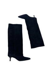 STIVALE CAMOSCIO NERO