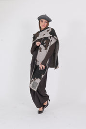 CAROL SCARF AKEP NERO/MORO/SABBIA
