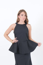 TOP COTTON BLACK