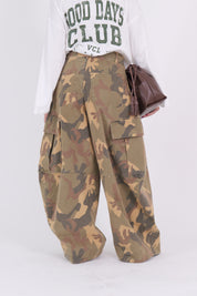 PANTALONE MIMETICO VERDE