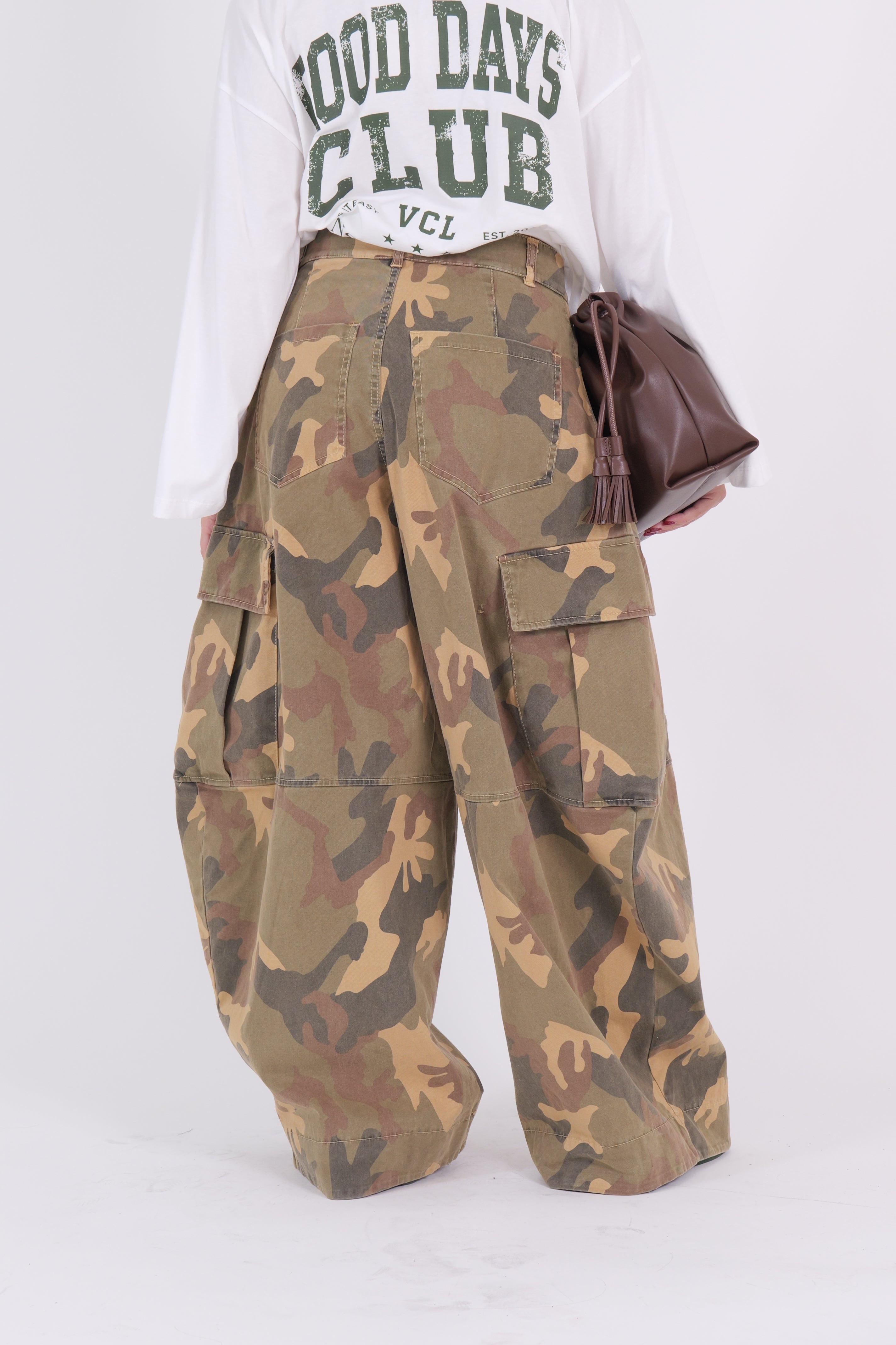 PANTALONE MIMETICO VERDE