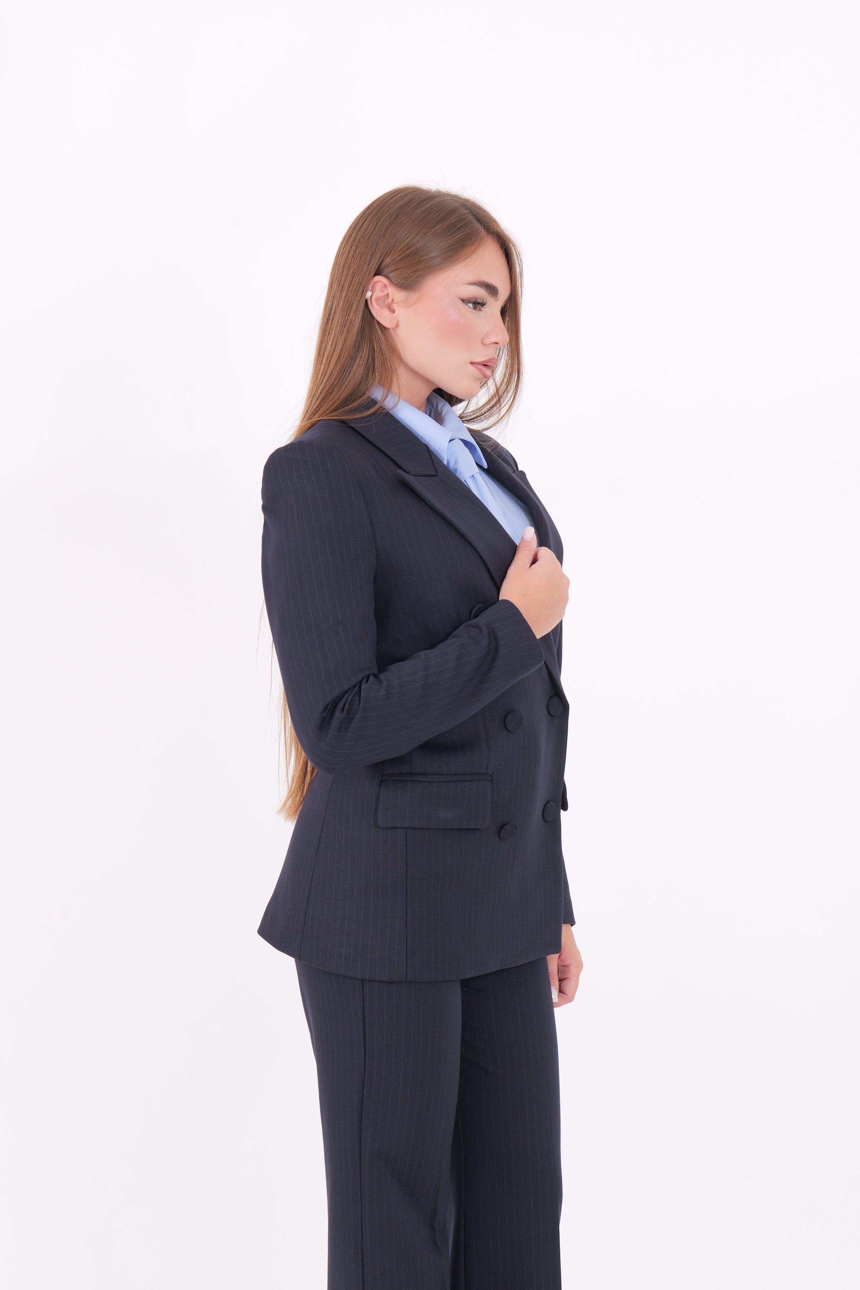 BLAZER TOKYO GESSATO BLU