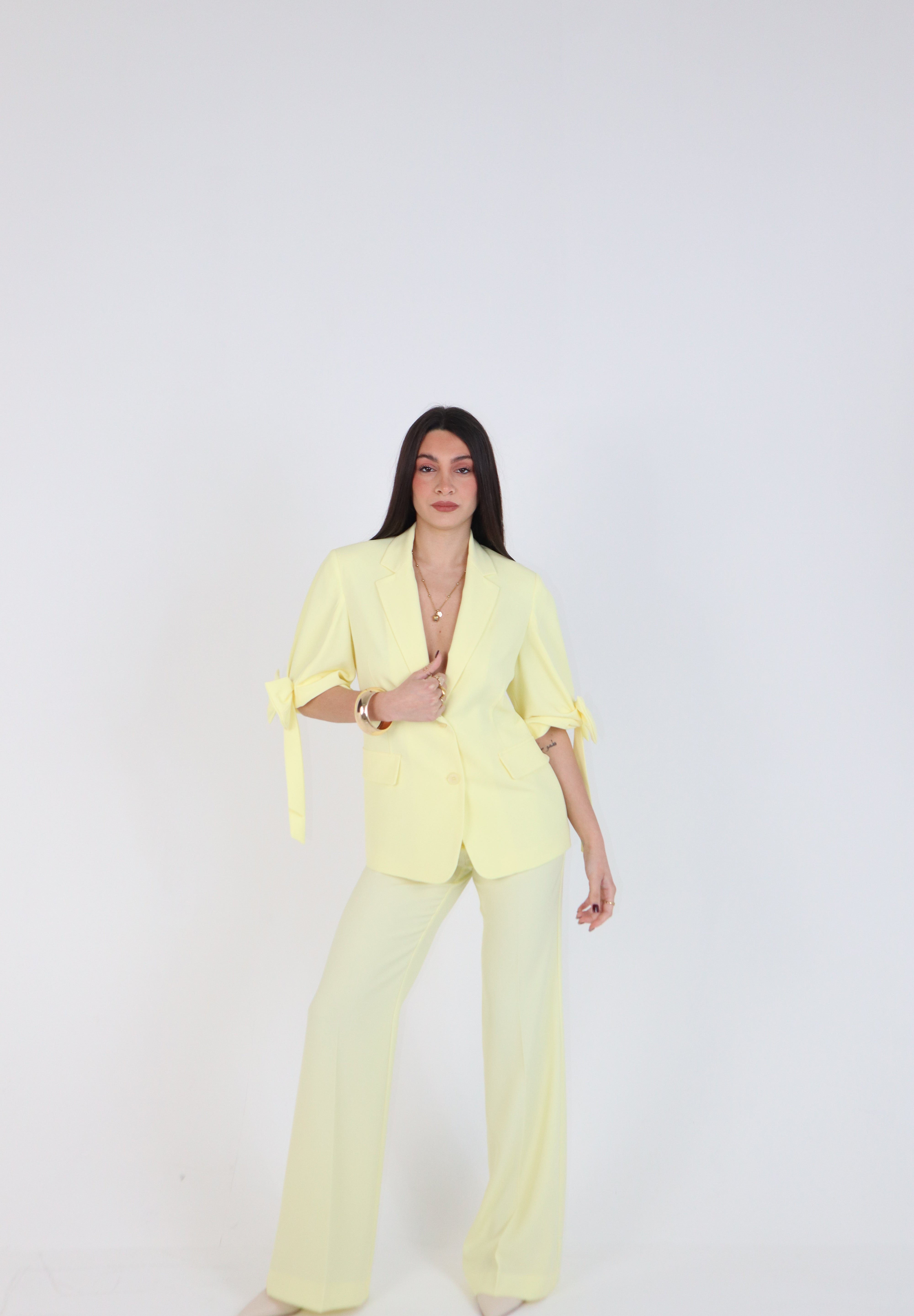 PANTALONE FLAKE GIALLO