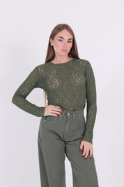 BODY GIROCOLLO PIZZO VERDE