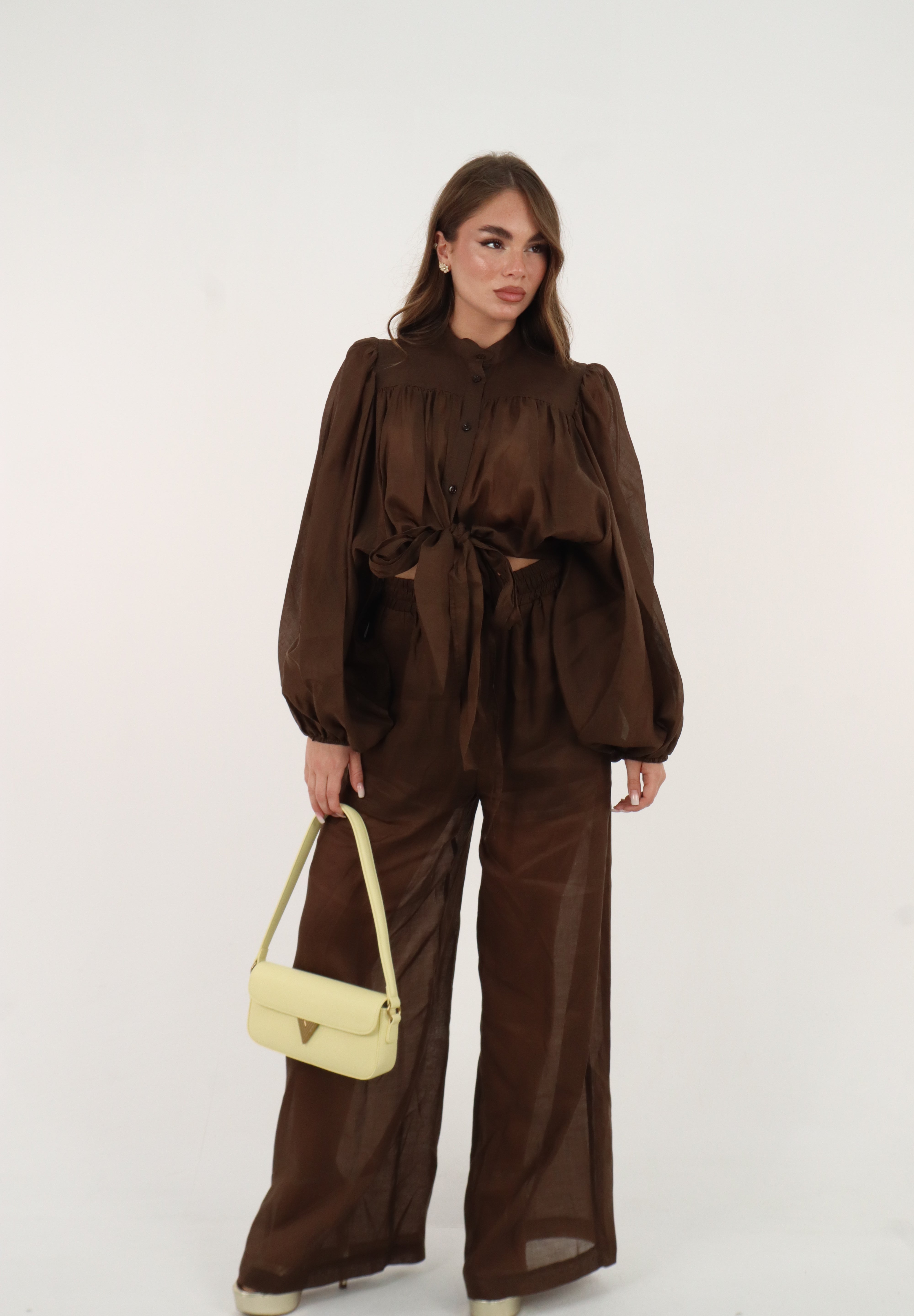 PANTALONE OIL MORO