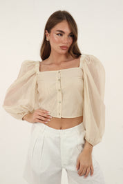 TOP CORALINE BEIGE