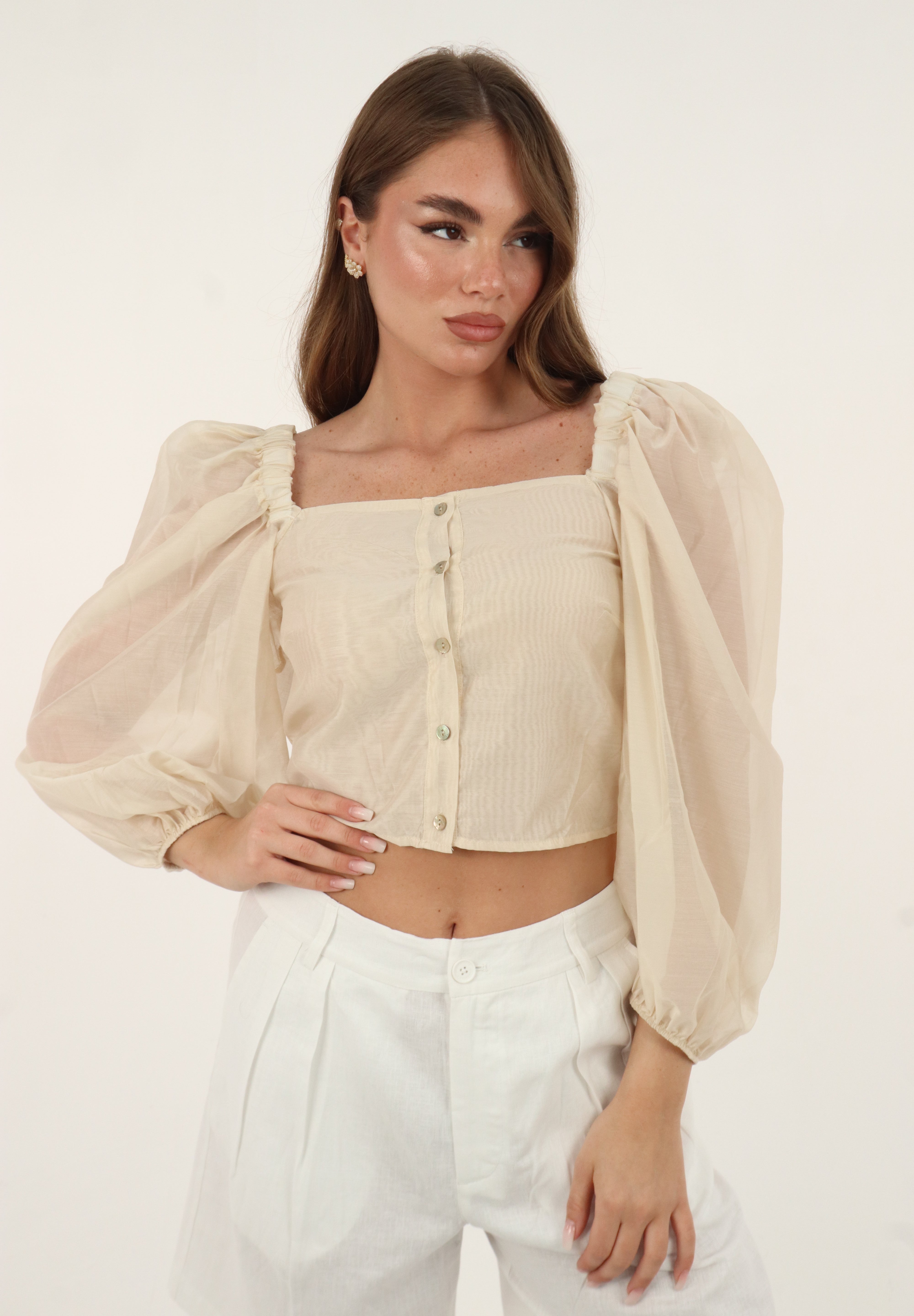 TOP CORALINE BEIGE