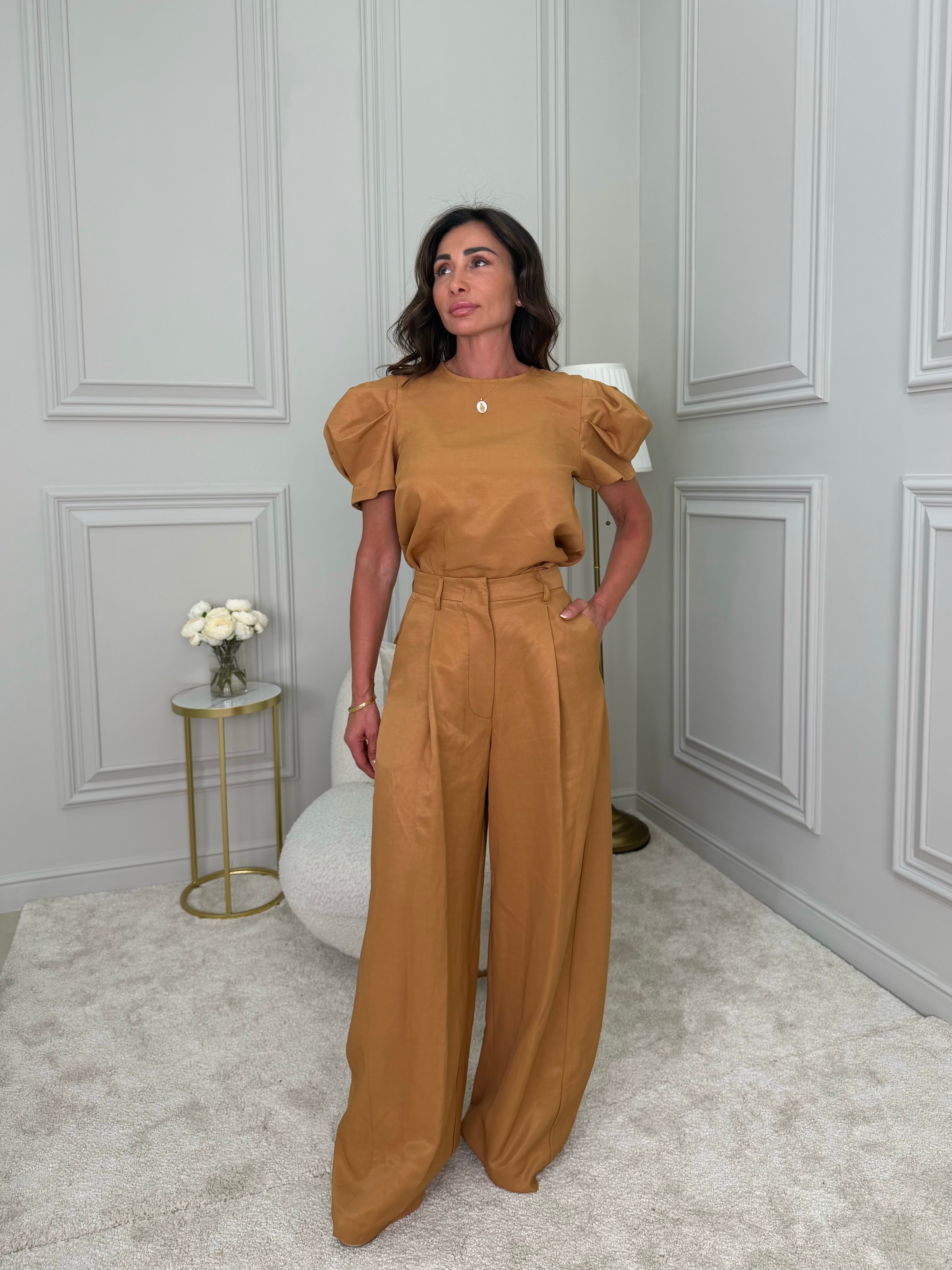 PANTALONE PORTOFINO TABACCO