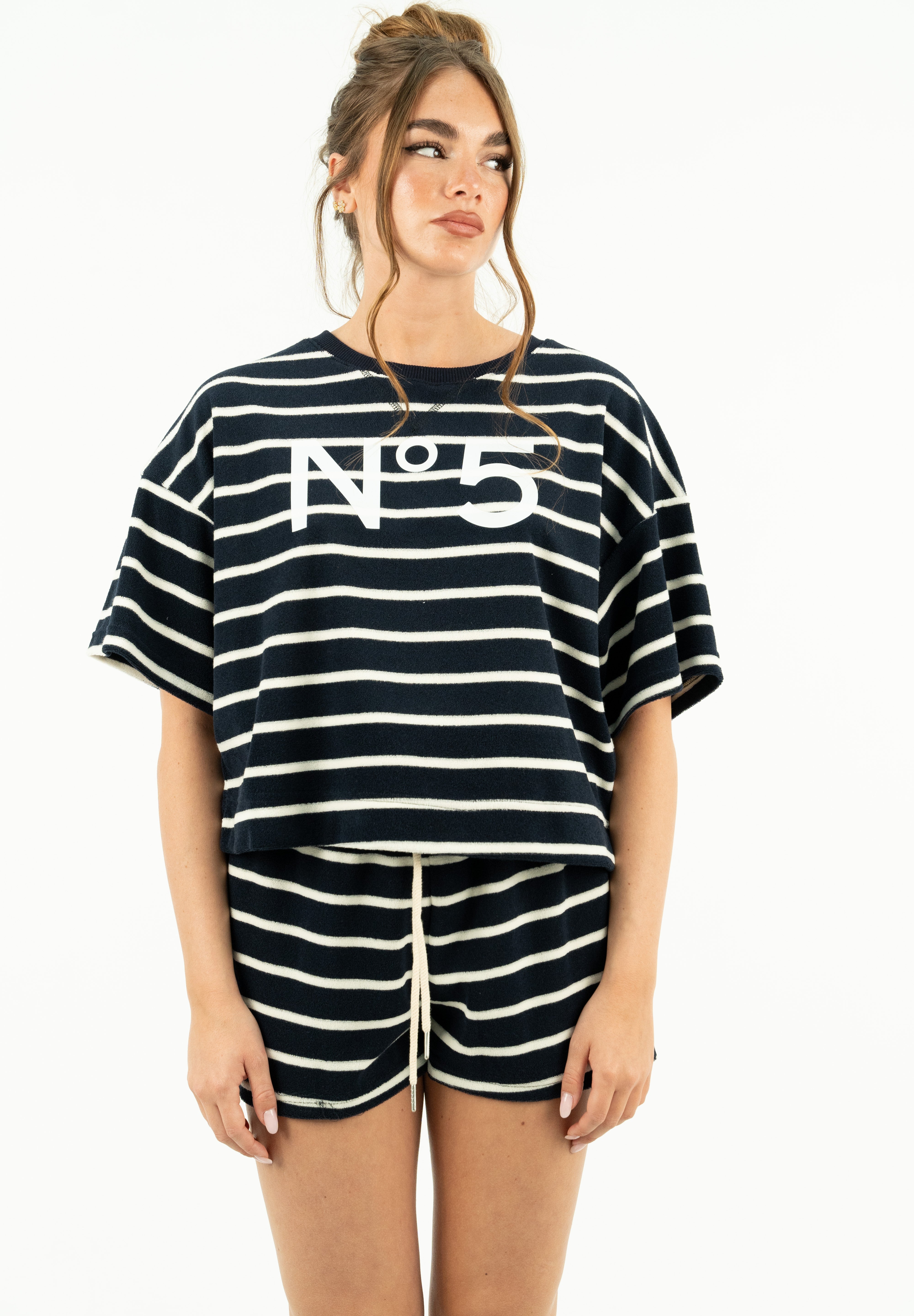 MAGLIA BICOLOR N• 5 BLU