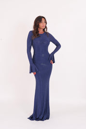 DRESS ALGEDI BLU