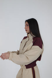 GIUBBOTTO NYLON TABACCO