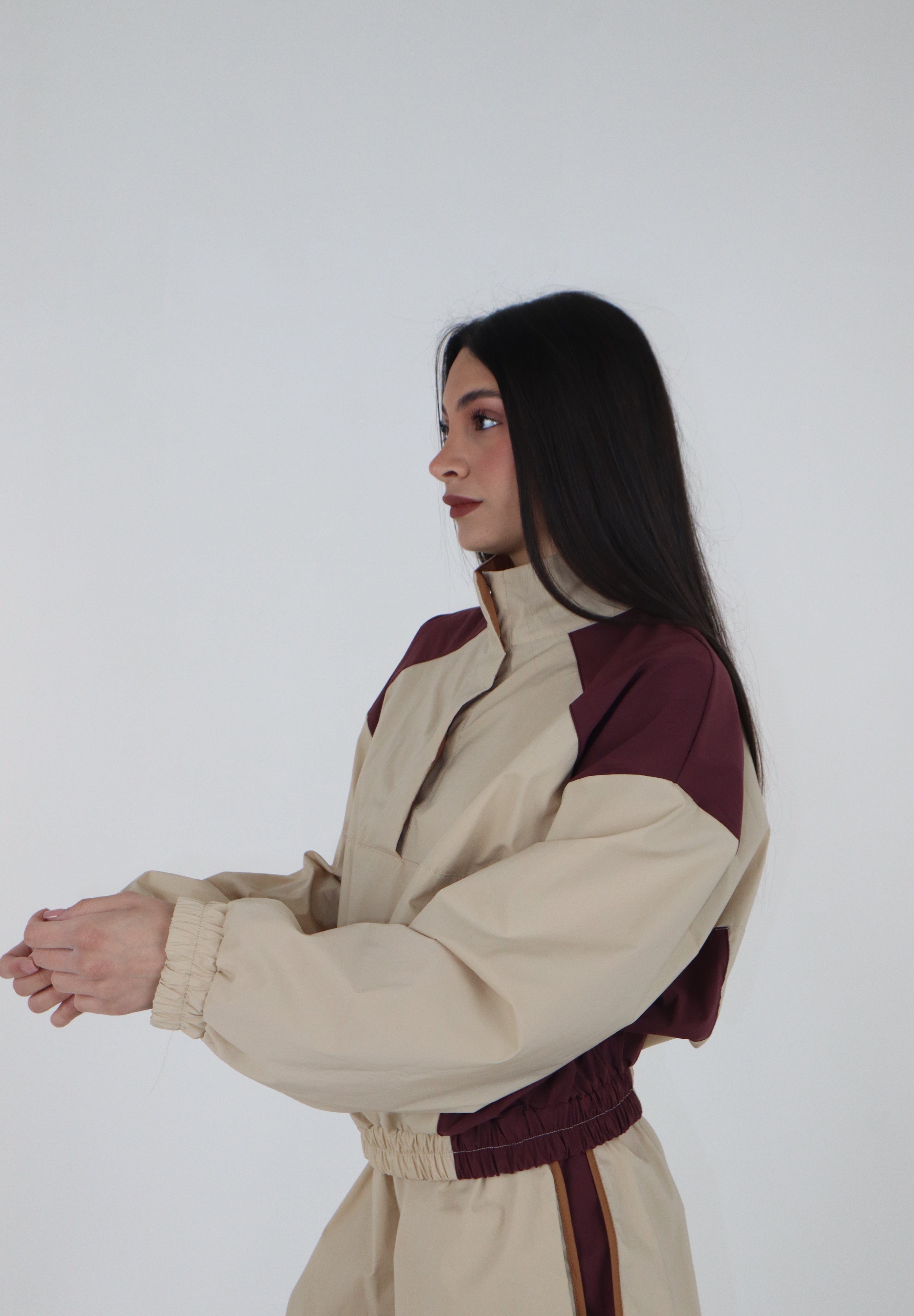 GIUBBOTTO NYLON TABACCO
