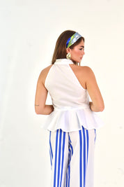 CAMICIA SMANICATA BIANCA