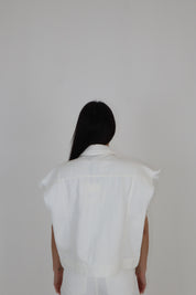 GILET COLORS BIANCO