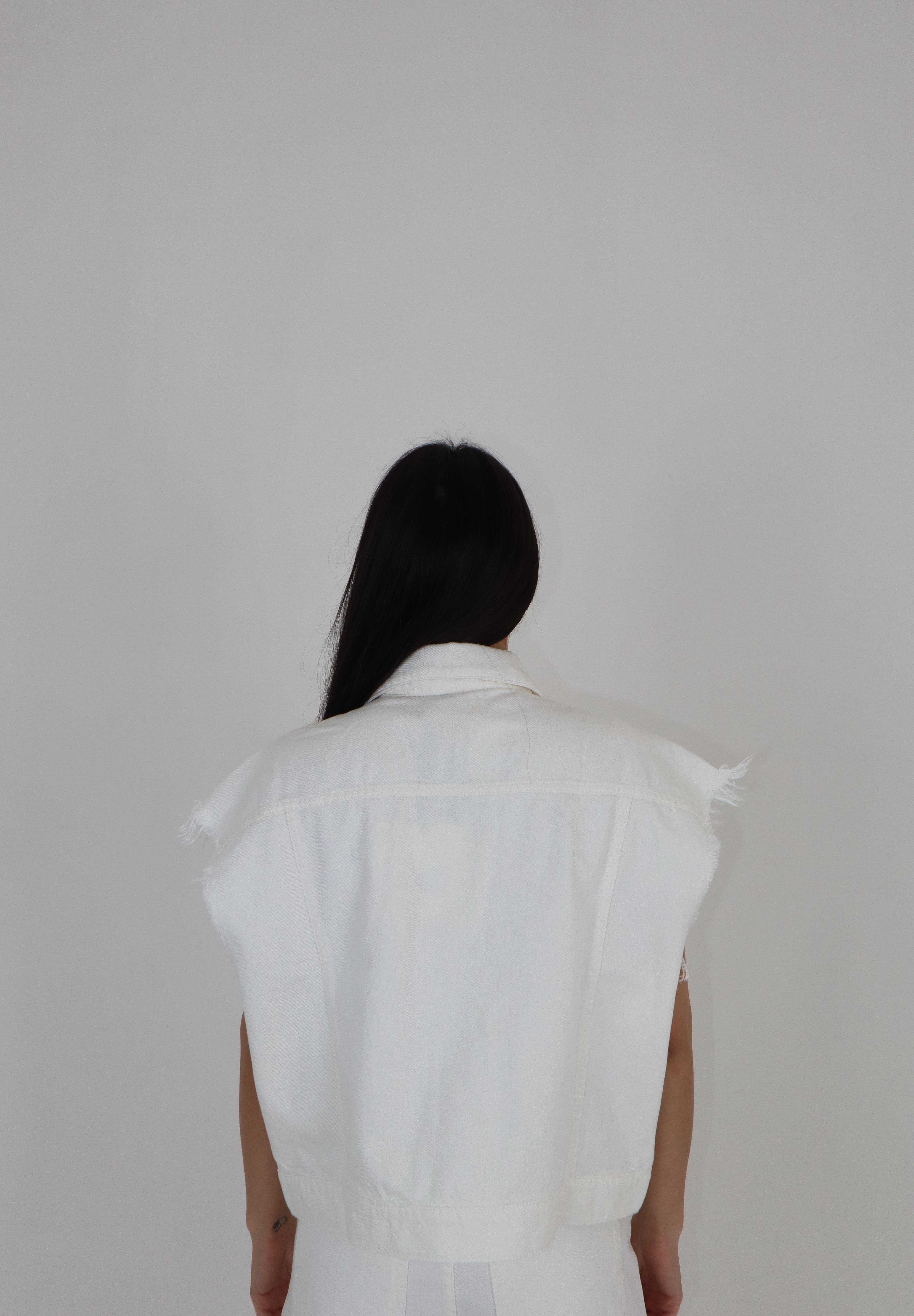 GILET COLORS BIANCO