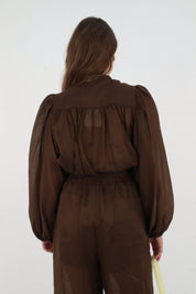 CAMICIA OIL MORO