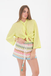 CAMICIA LIME
