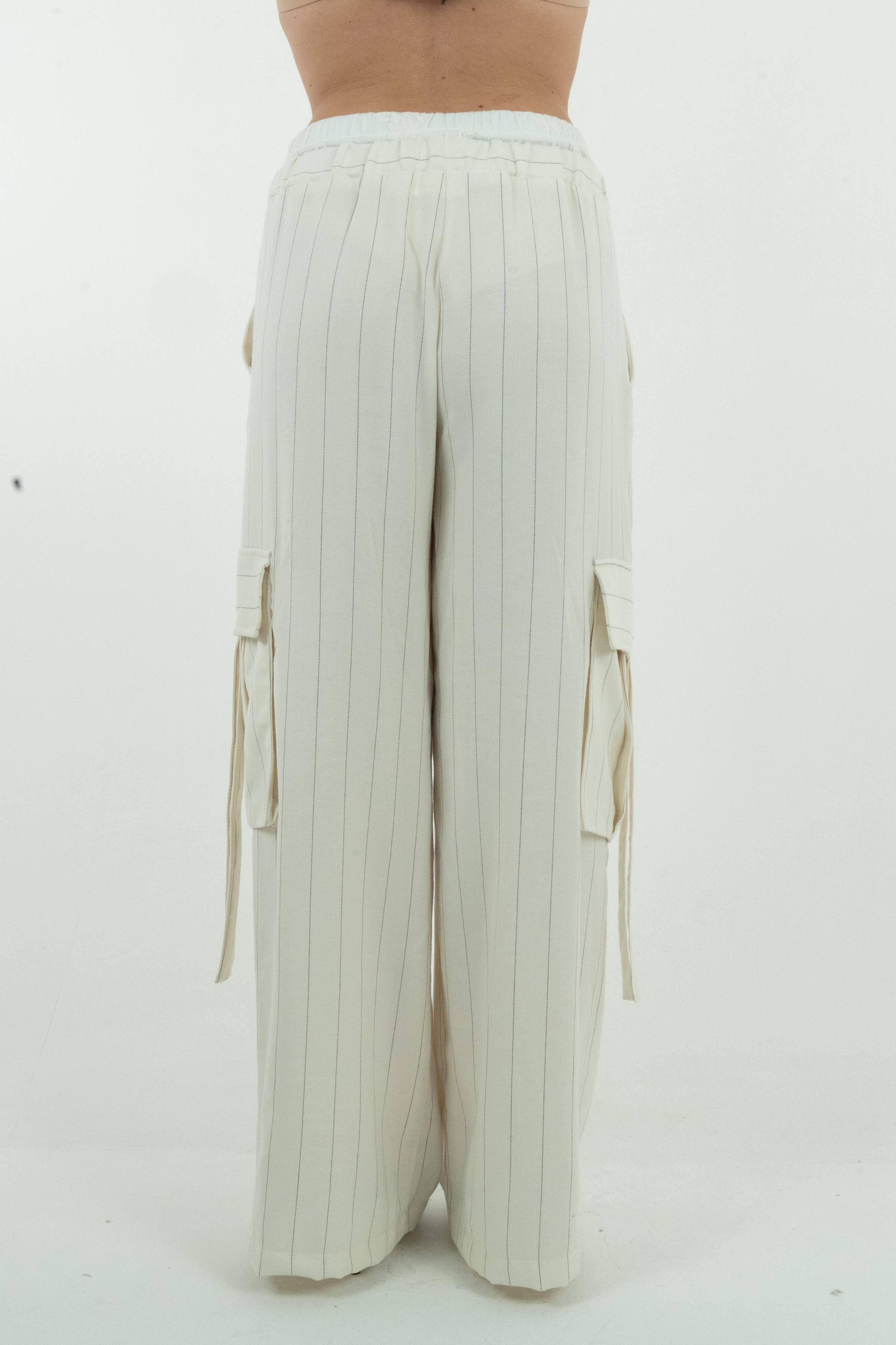 PANTALONI CARGO GESSATO