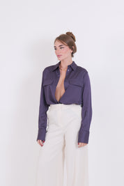 CAMICIA REGULAR BLU