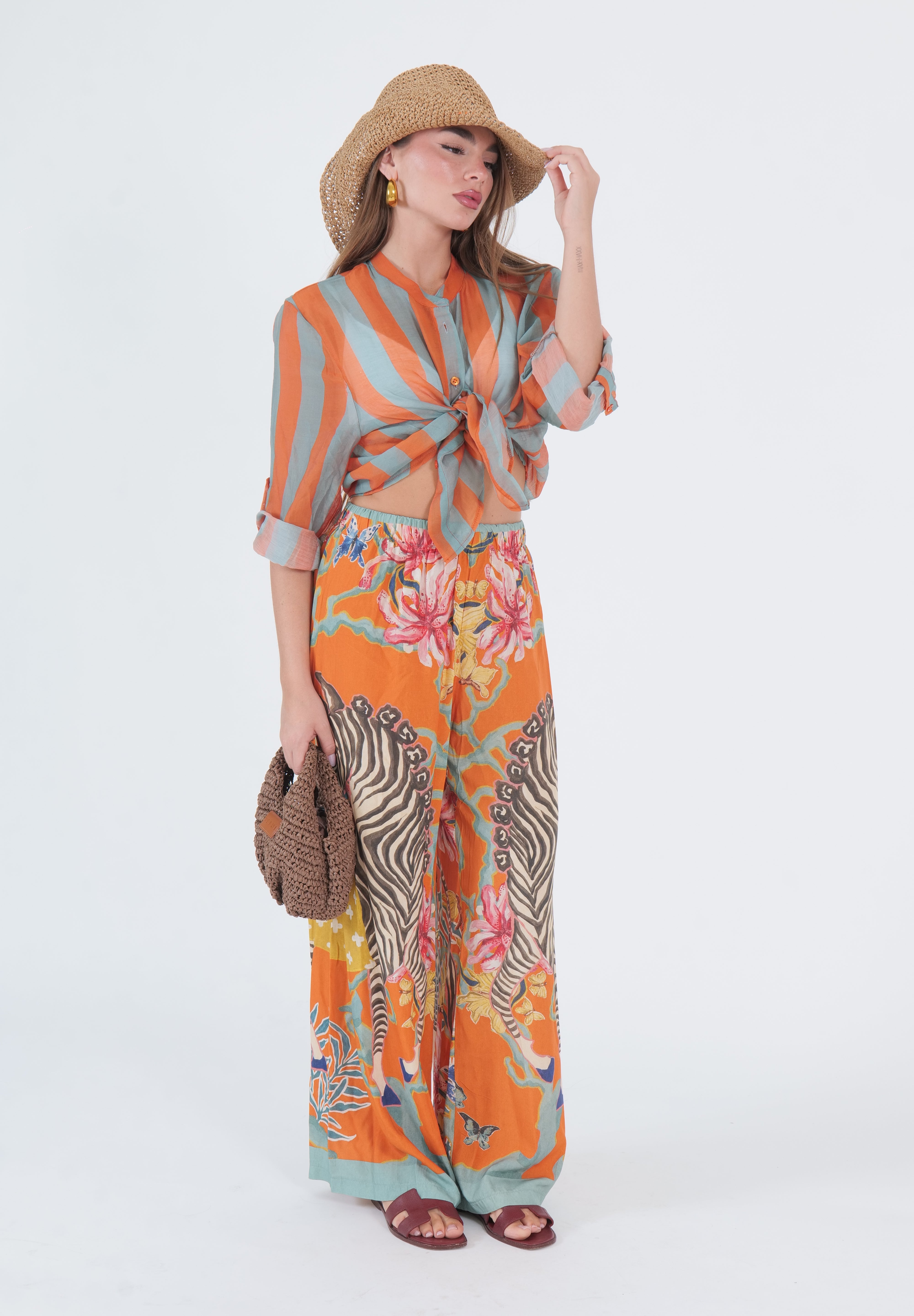 PANTALONE STAMPA ZEBRA