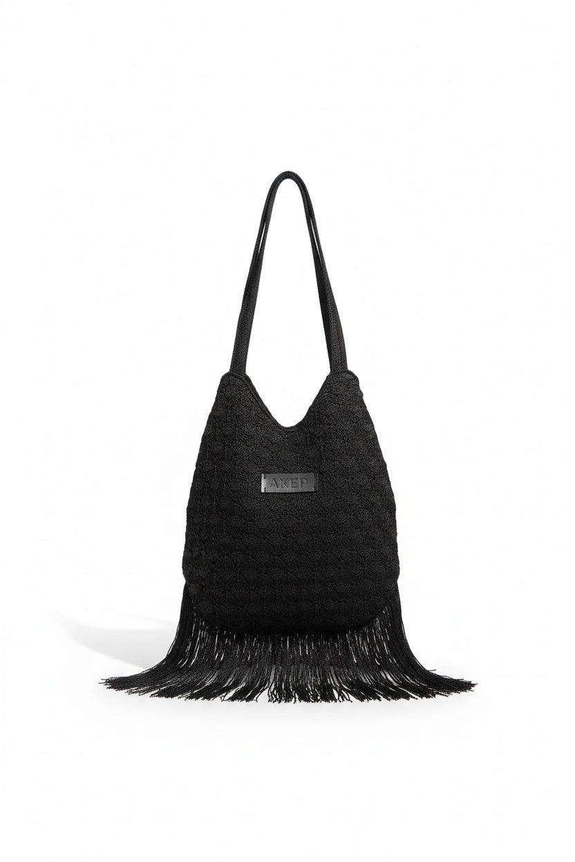 BORSA PUNTO VENTAGLIO NERA