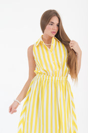 ABITO LINES GIALLO